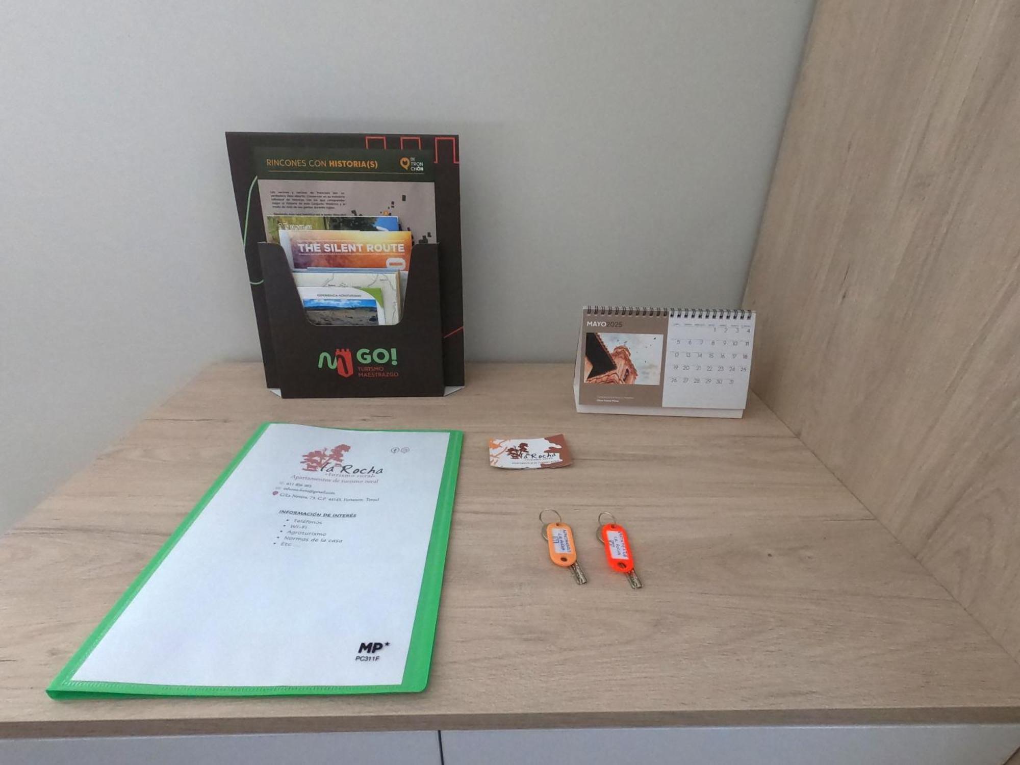 Apartamentos De Turismo Rural La Rocha Fortanete エクステリア 写真
